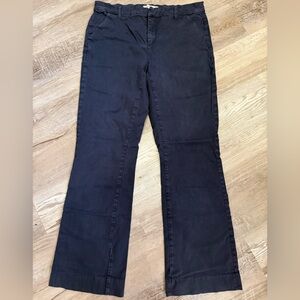 LILA RYAN Jenalyn Navy Bootcut Pants Size 14